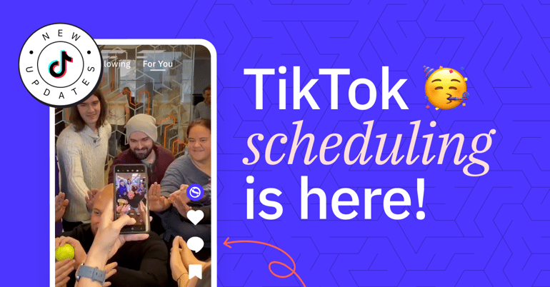 Schedule and auto-post to TikTok with Sendible 🎉