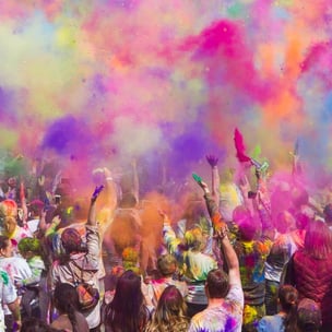 Celebrate Holi - John Thomas via Unsplash