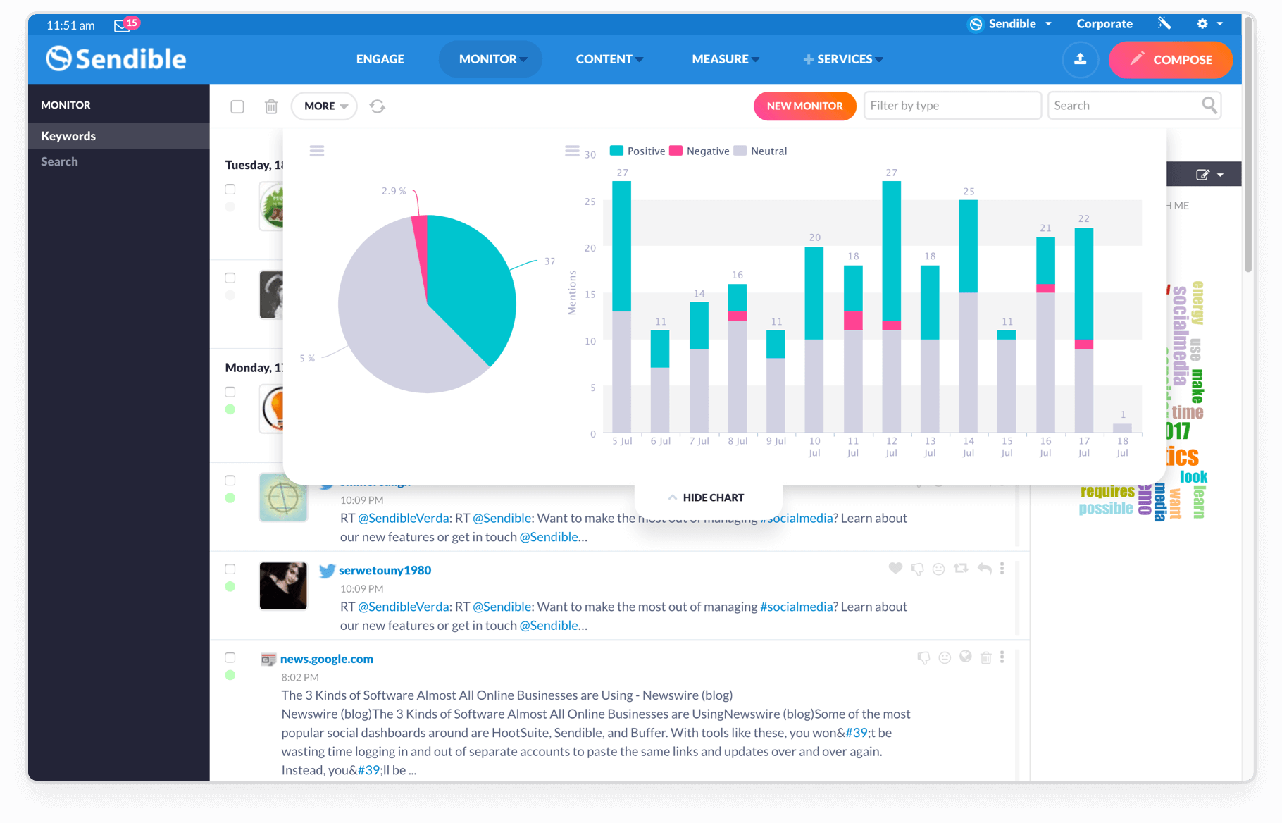 Sendible as an agorapulse alternatives