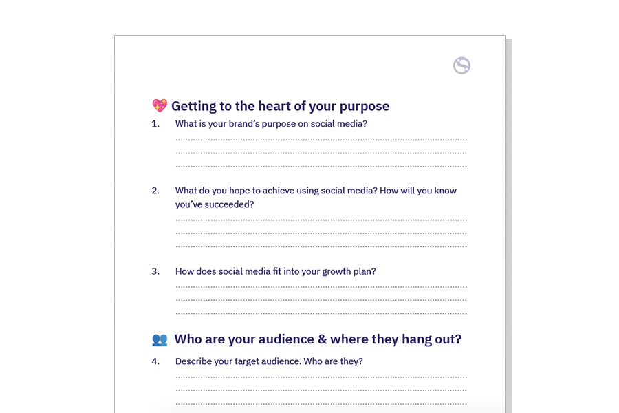 preview of the agency client onboarding questionnaire
