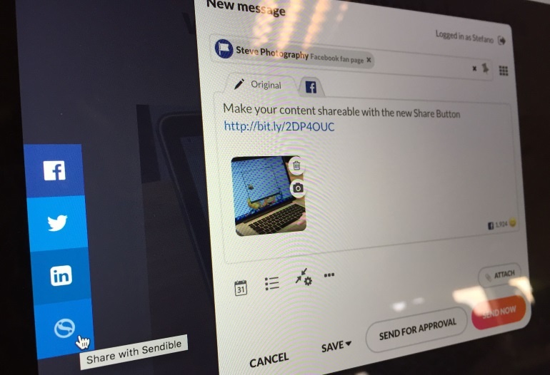 Make Your Content Shareable With the New Share Button