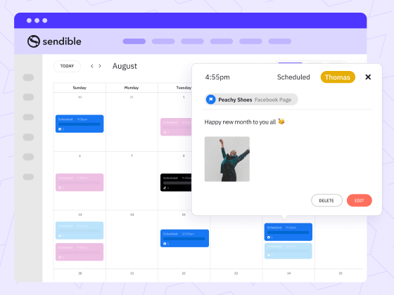 Facebook Scheduling